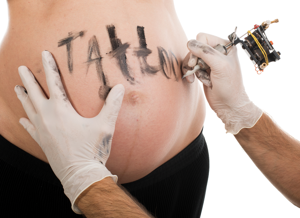 Can You Get a Tattoo While Pregnant  Hush Anesthetic